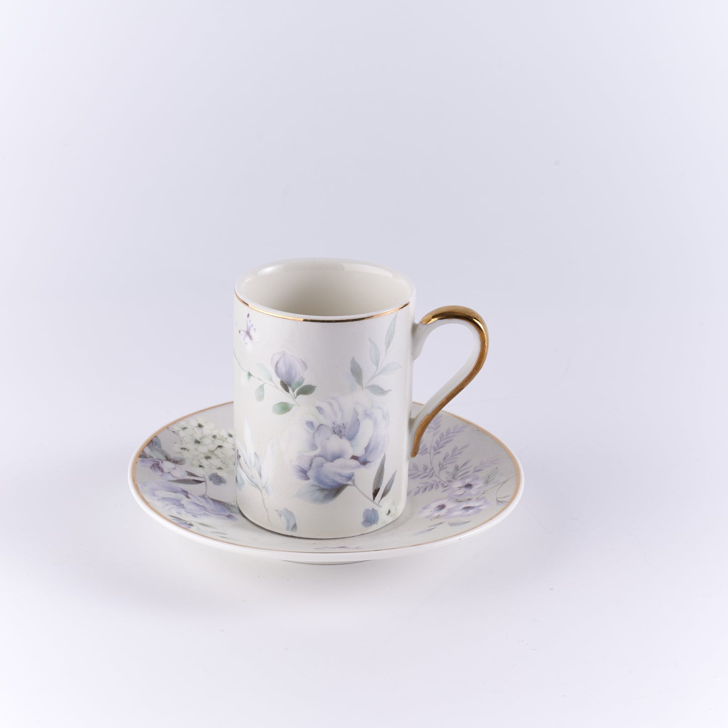 Spring Lavender Coffee Set