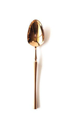 Sculpted Cutlery Set in Gold