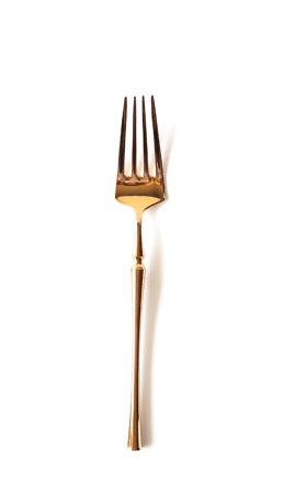 Sculpted Cutlery Set in Gold