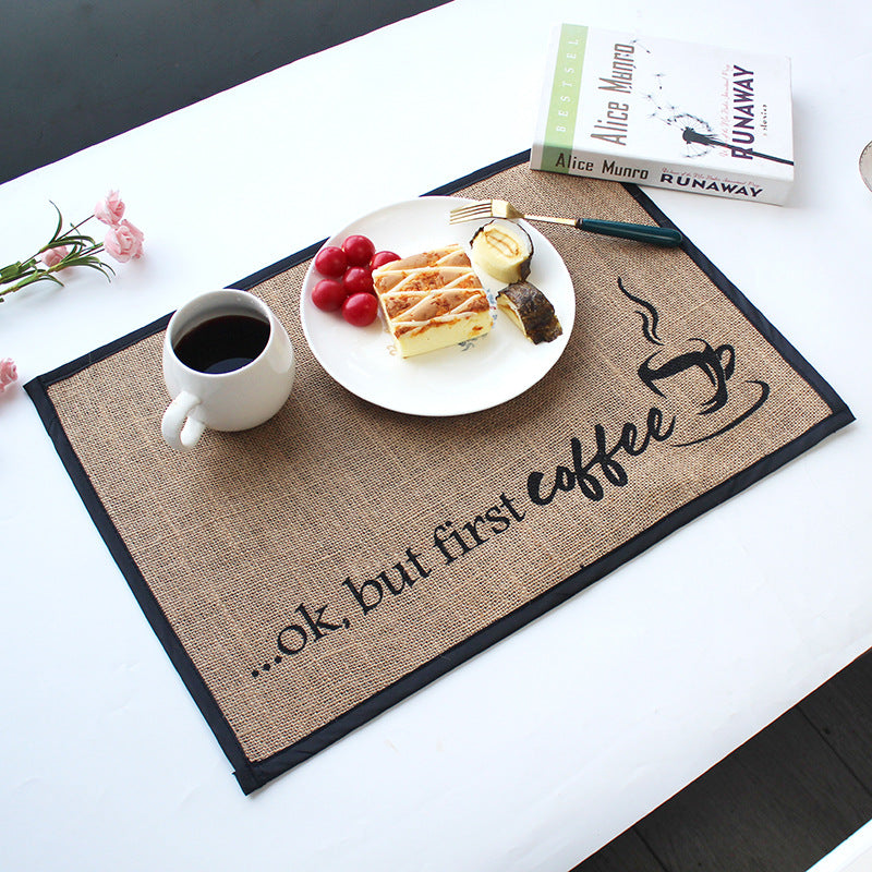 Coffee Time Place Mat