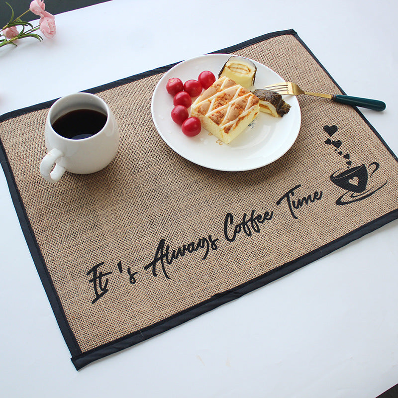Coffee Time Place Mat