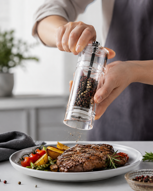 Acryllic Salt and Pepper Mill