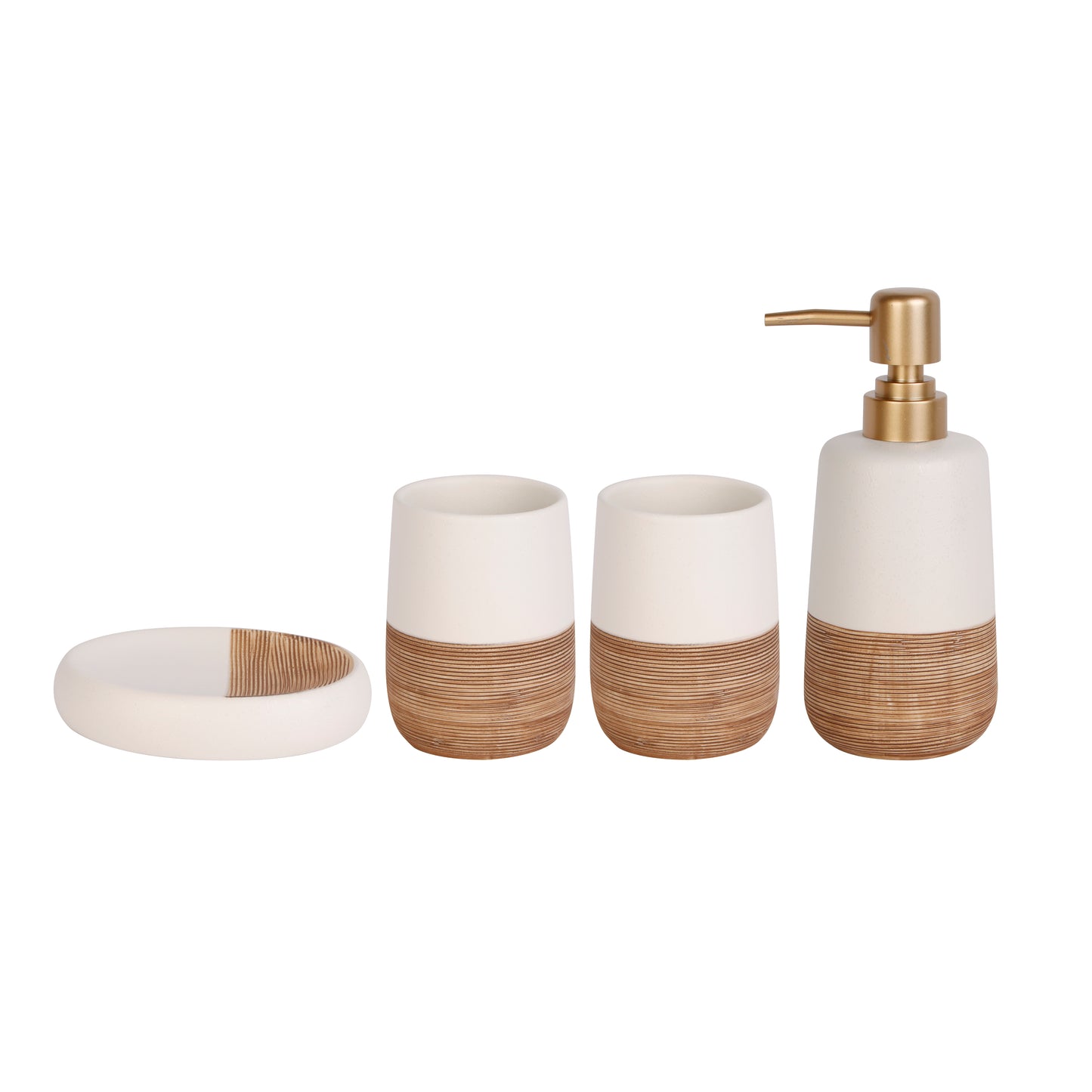 Ceramic Bathroom Set 4 pieces