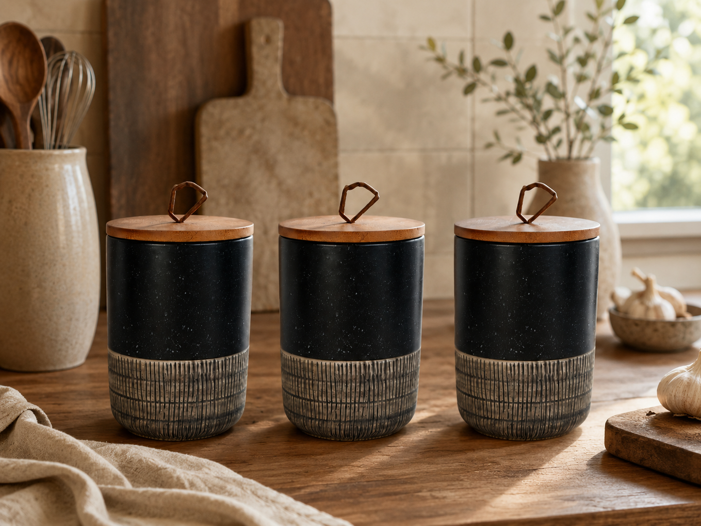 Ceramic Storage Containers Set