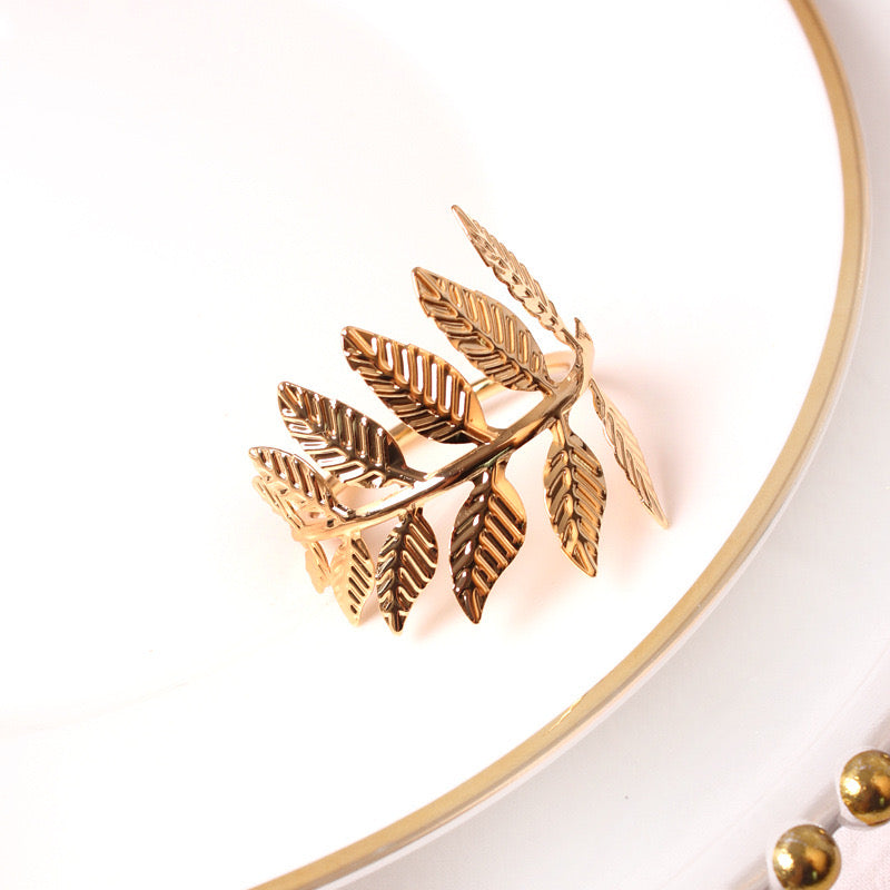 Greek Leaves Napkin Holder