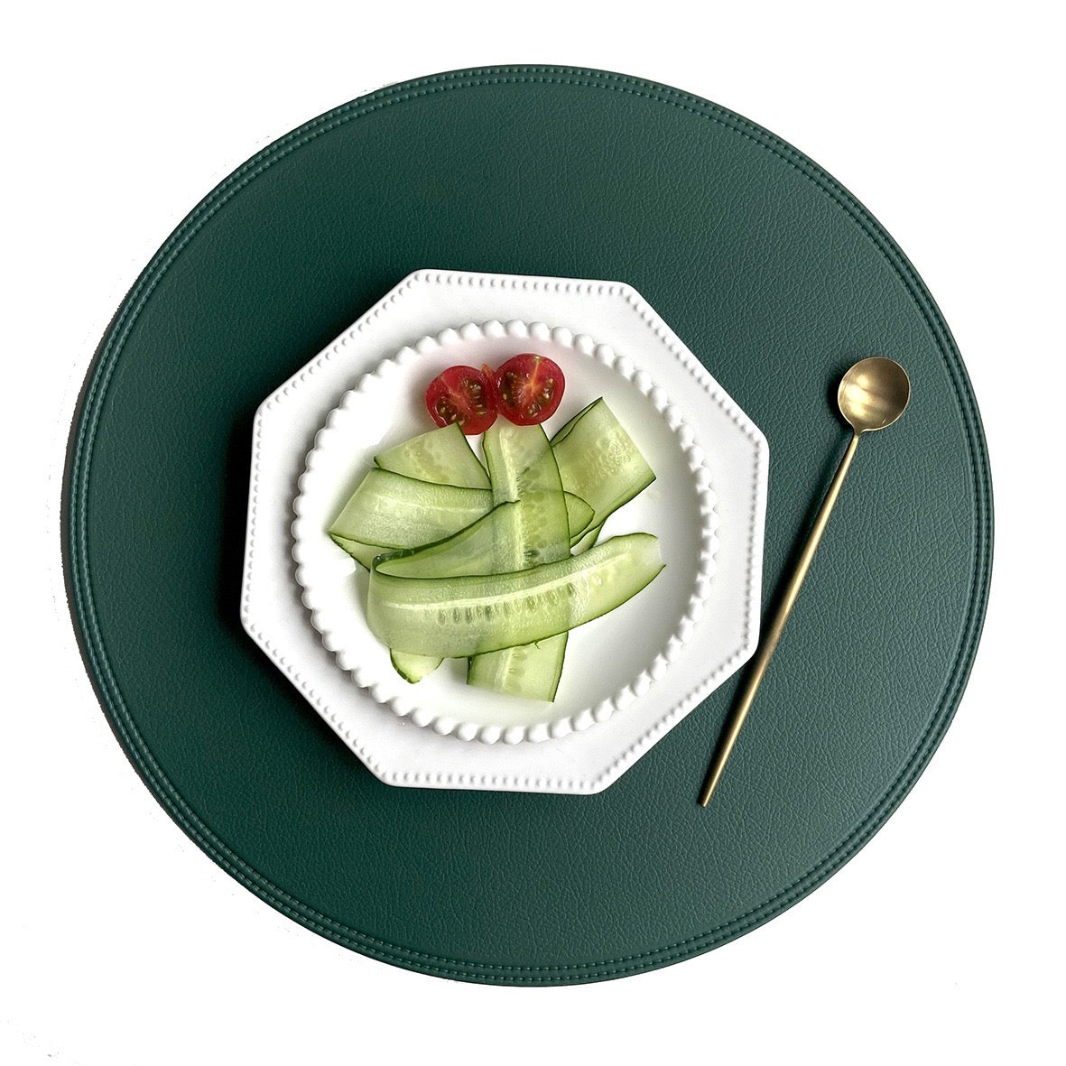 PU Leather Circle Placemat