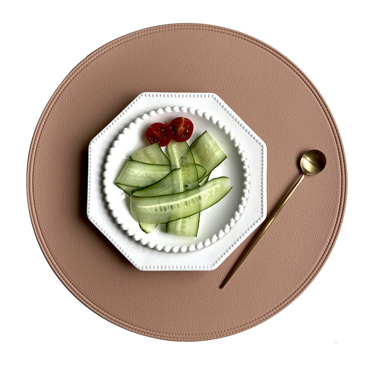 PU Leather Circle Placemat