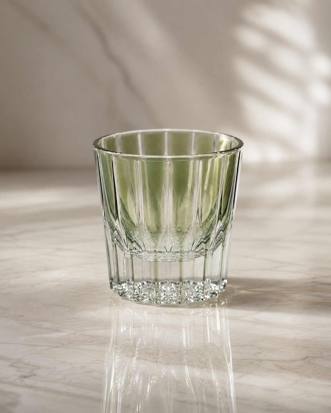 Elegant Colored Glass Tumbler Set – 6 Pieces