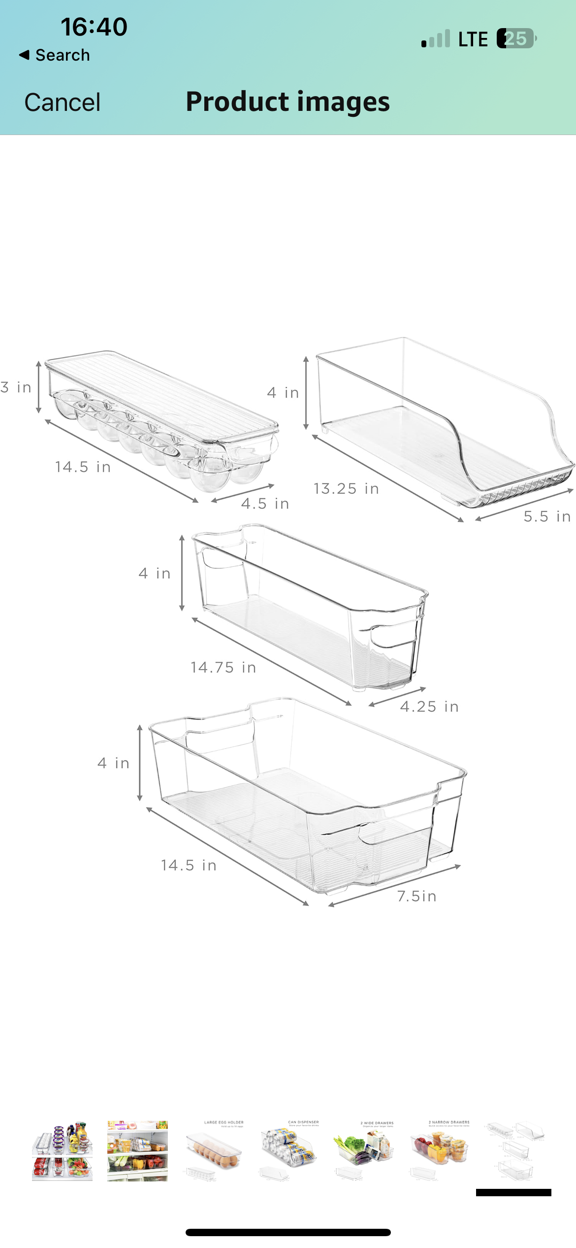 Fridge Organization Set