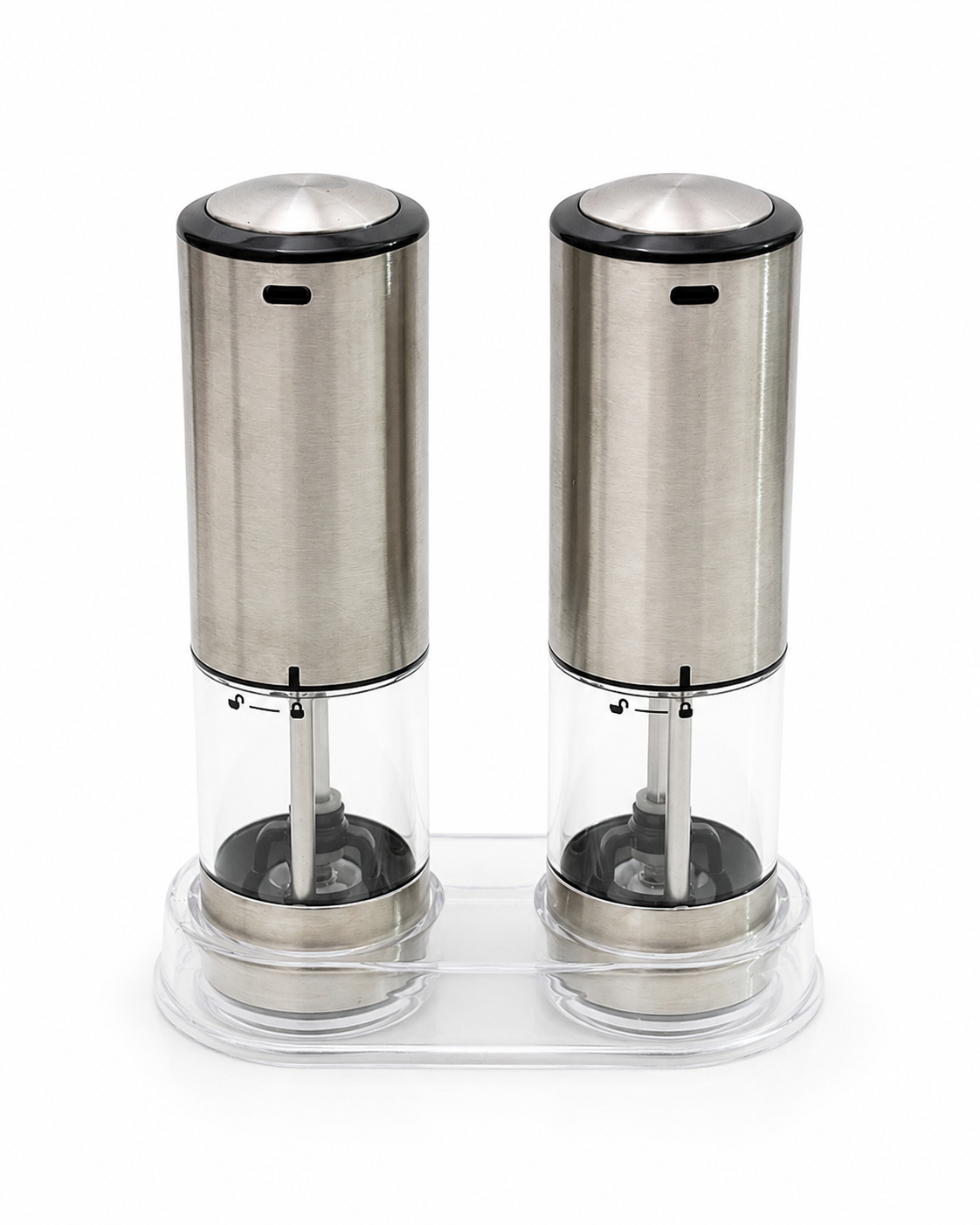 Rechargeable Electric Salt & Pepper Mill Set