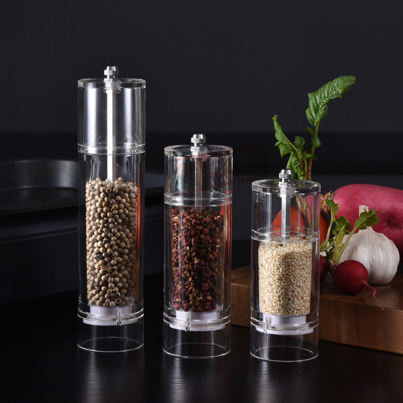 Acryllic Salt and Pepper Mill