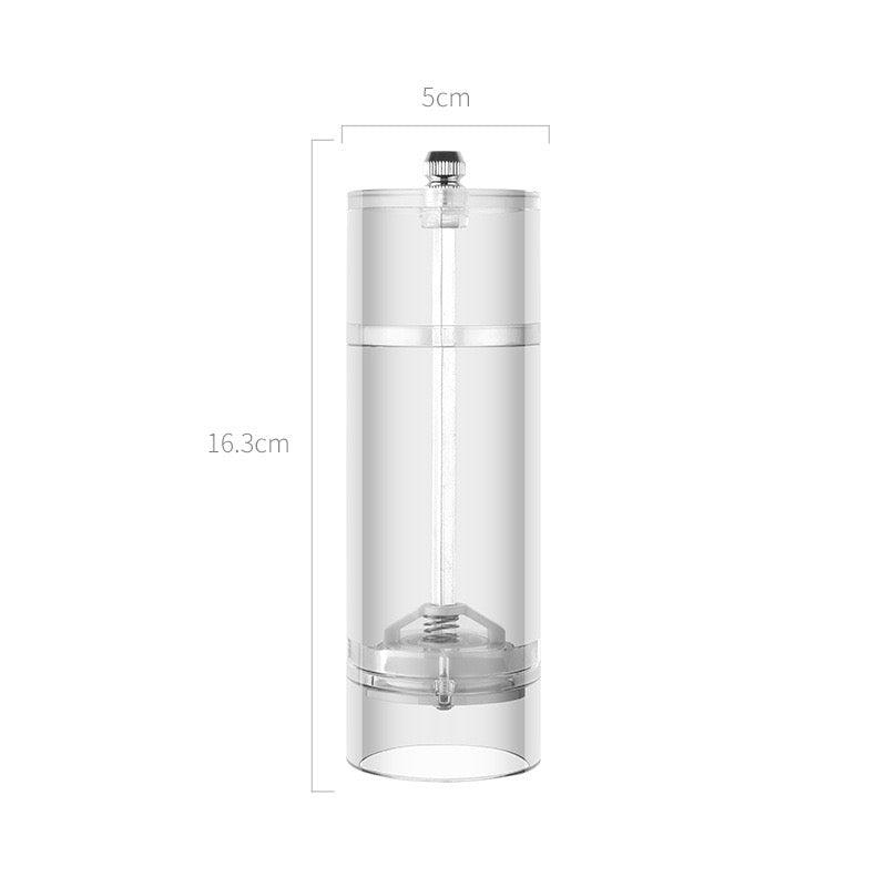 Acryllic Salt and Pepper Mill