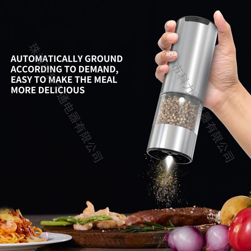 Rechargeable Electric Salt & Pepper Mill Set