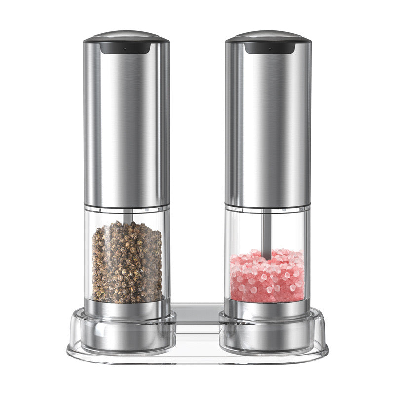Rechargeable Electric Salt & Pepper Mill Set