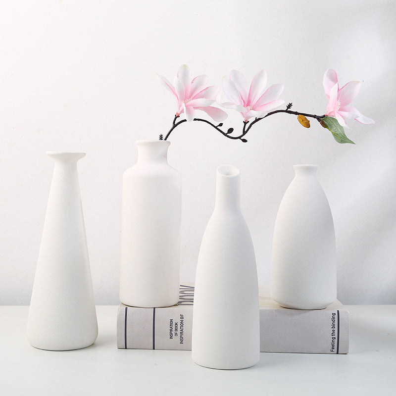 Nordic White Vases Set