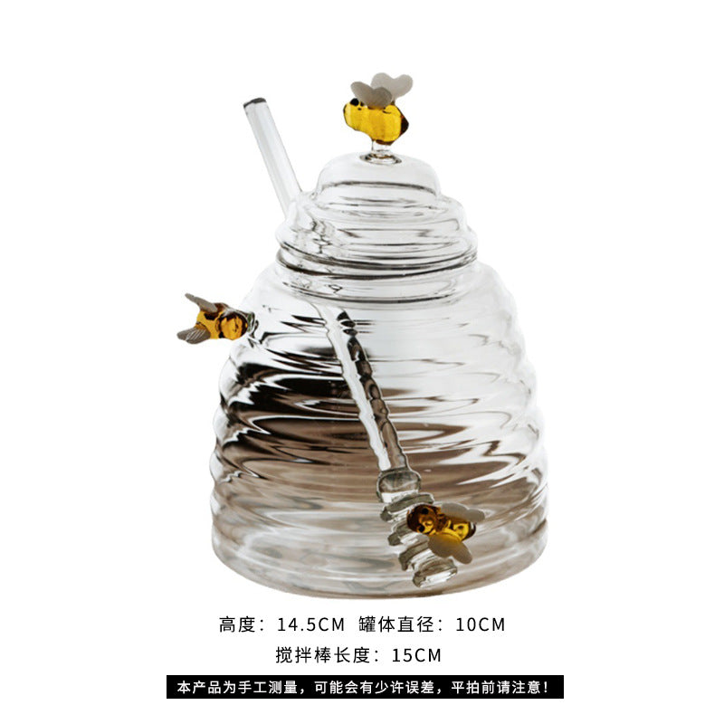 Bee Honey Pot with Spoon