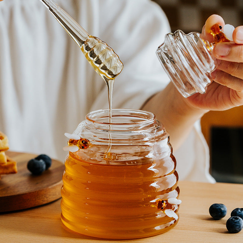 Bee Honey Pot with Spoon