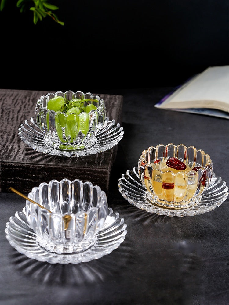 Dessert Bowl and Plate Set