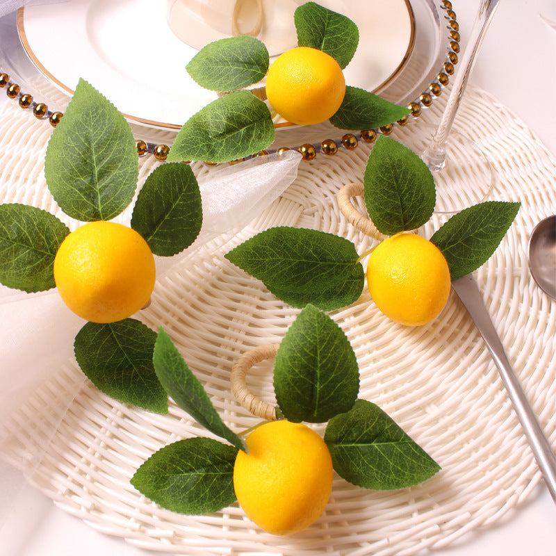 Lemon  Napkin Holder