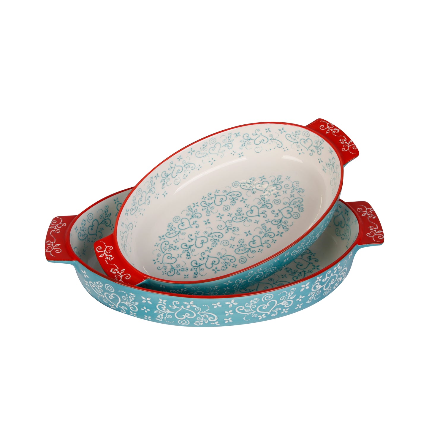 Printed Baking Dishes Set