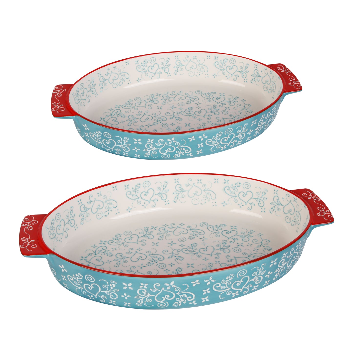 Printed Baking Dishes Set