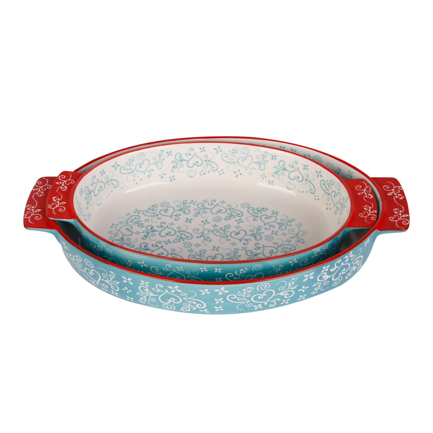 Printed Baking Dishes Set