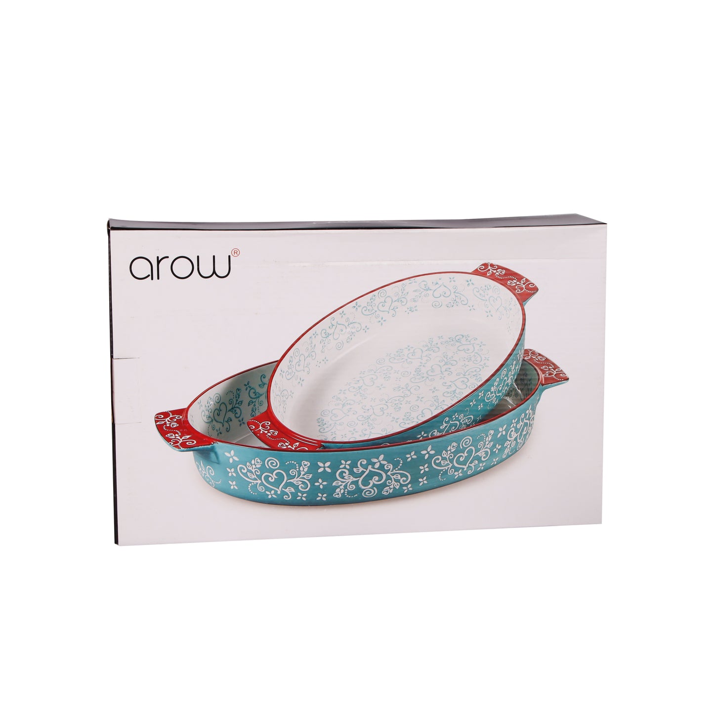 Printed Baking Dishes Set