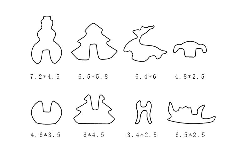 Cookie Cutter Set (18 pieces)