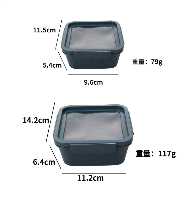 Storage Containers with Flexible Lid