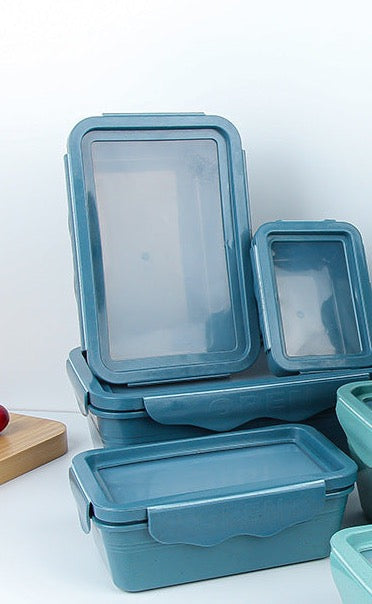 Storage Containers with Flexible Lid