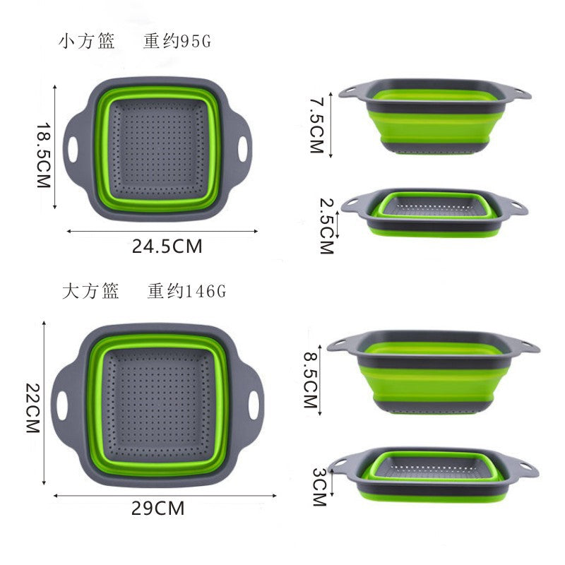 Foldable Strainer Set