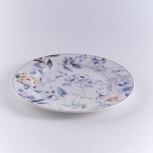 Spring Lavender Dessert Plates Set