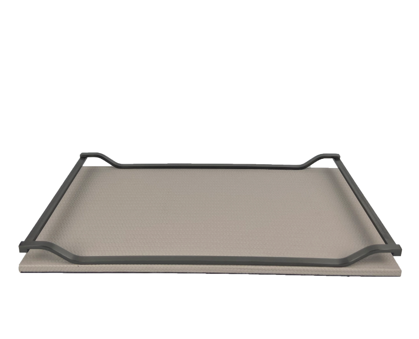 Decorative and Serving Tray Grey