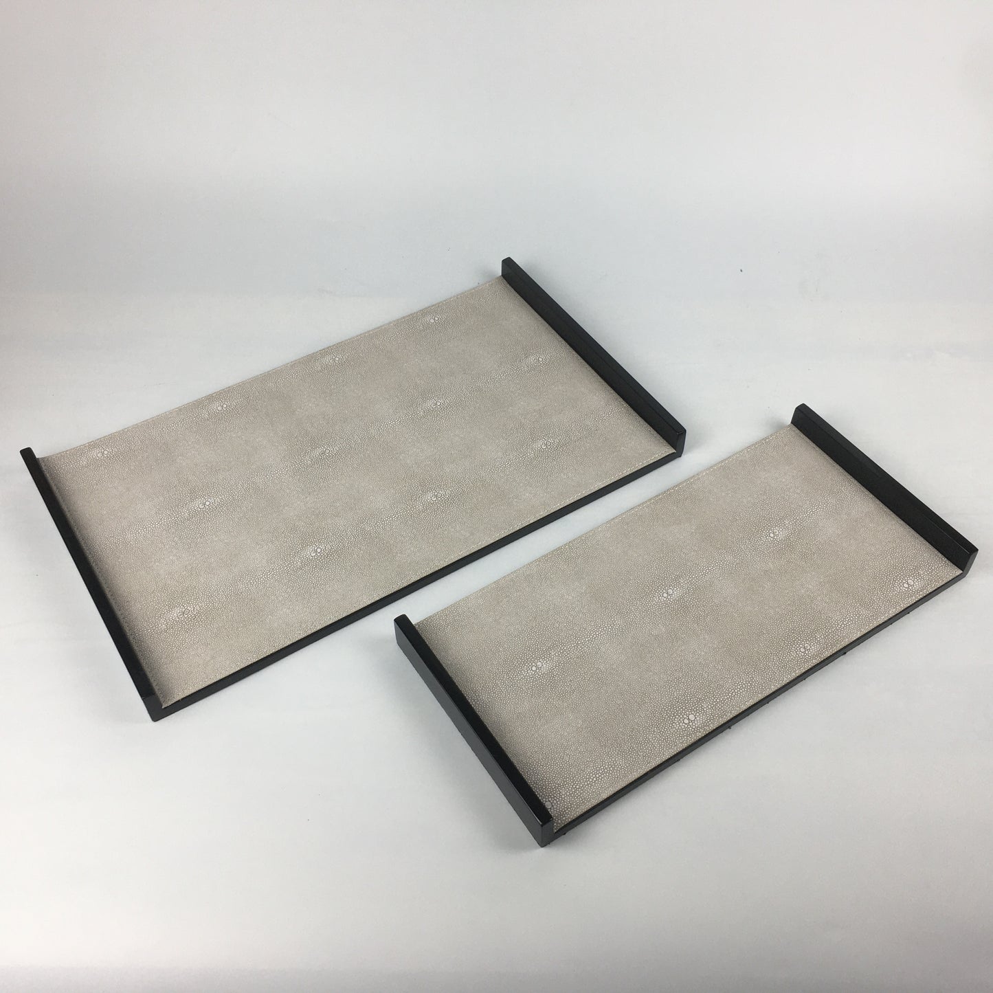 Decorative and Serving Grey Trays Set