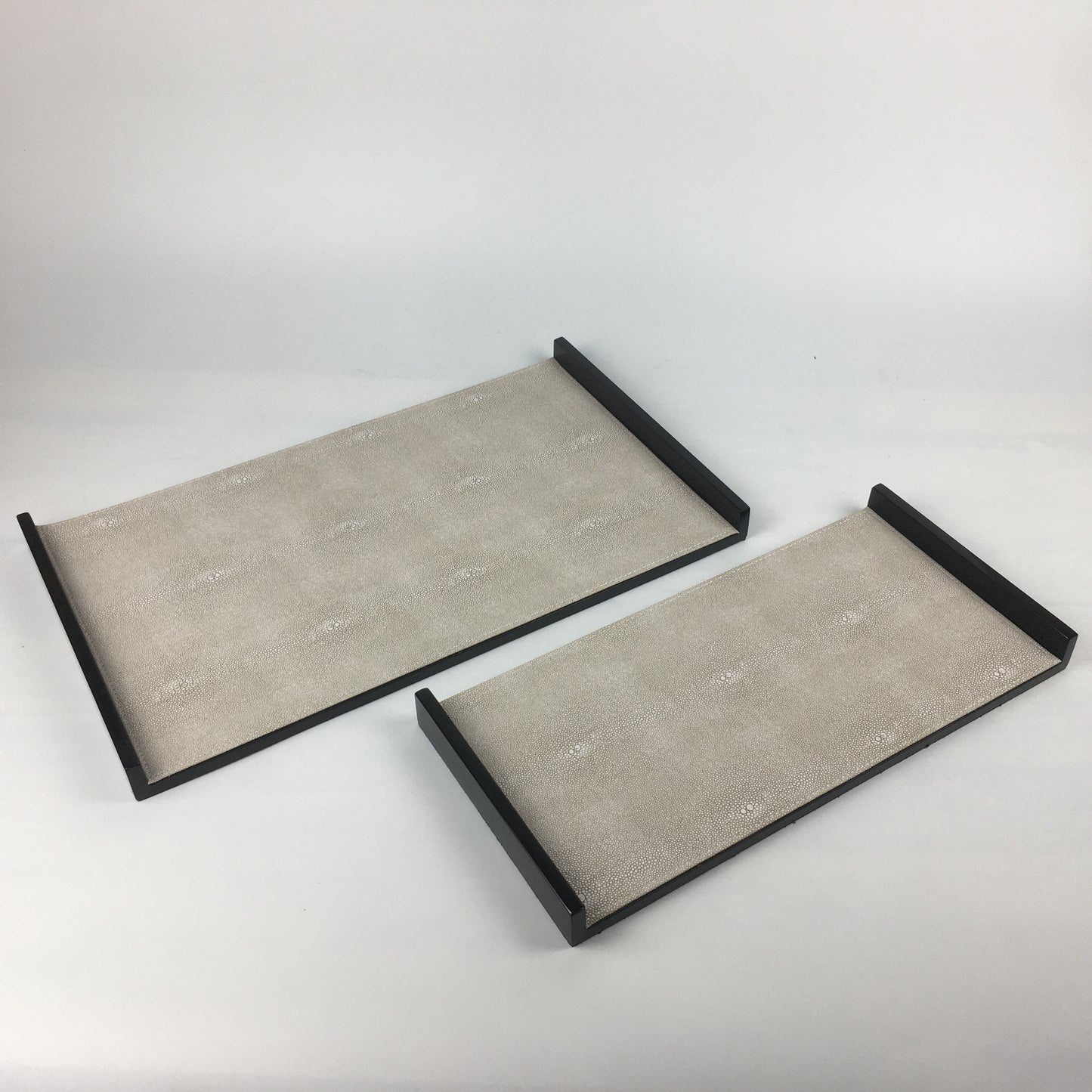 Decorative and Serving Grey Trays Set