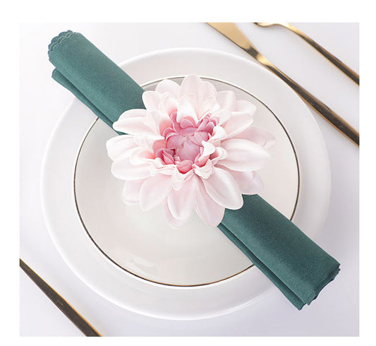 Pink Rose Napkin Holder