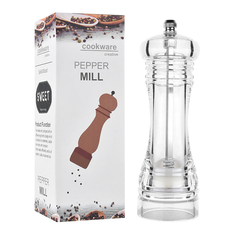 Acryllic Salt and Pepper Mill