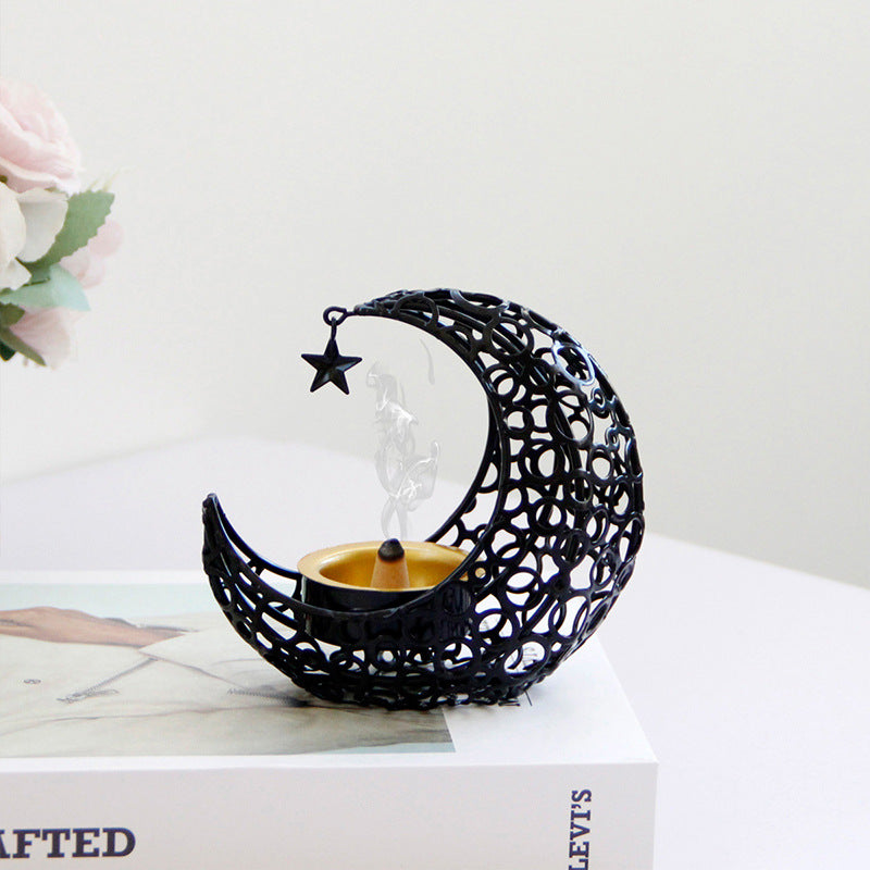 Moon Shaped Bakhour Incense Burner