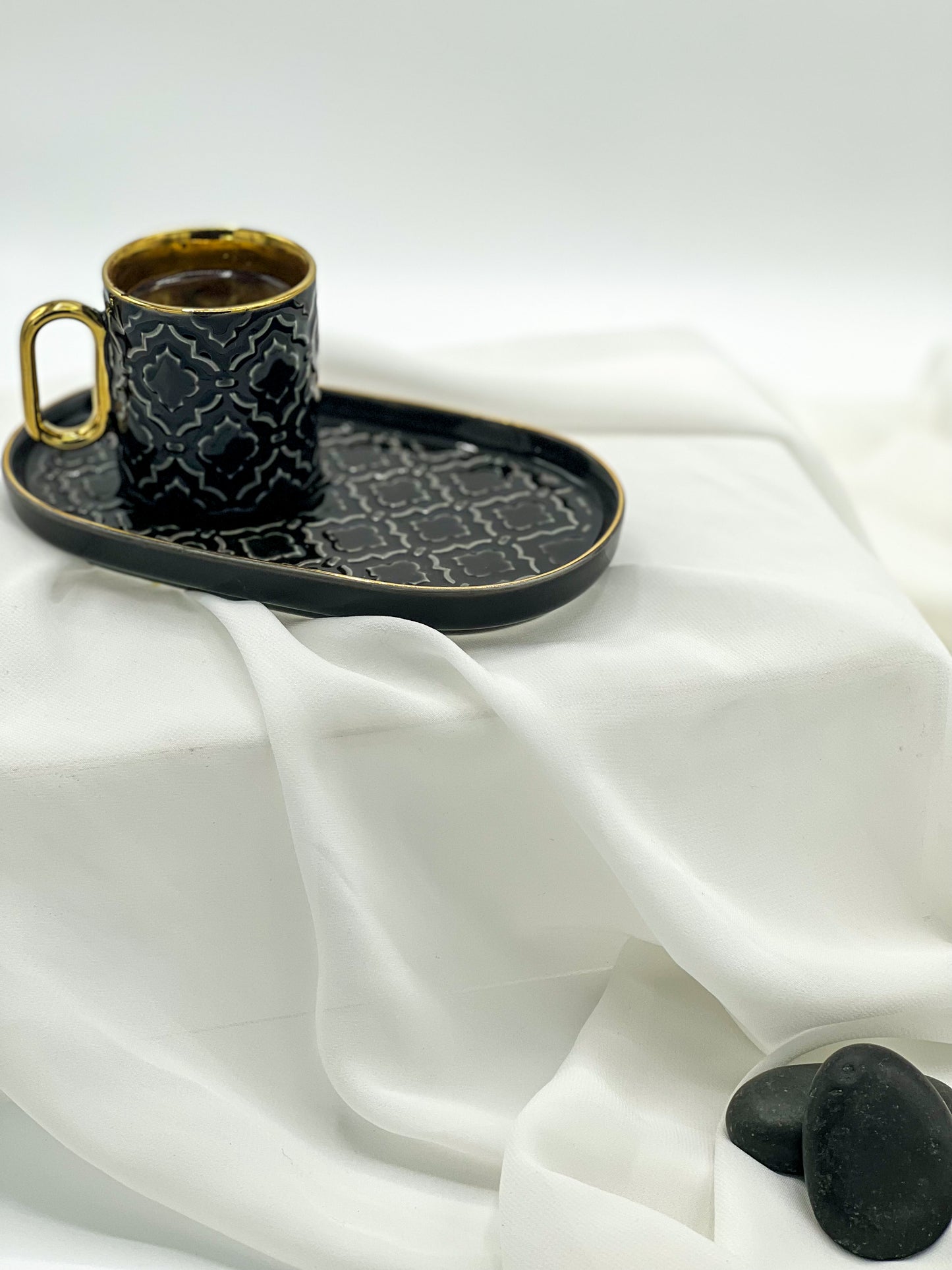 Arabian Night Coffee Cup with Plate Set