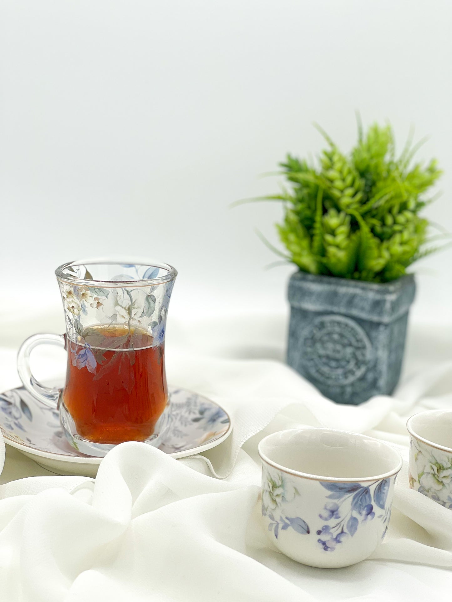 Spring Lavender Coffee and Tea Set